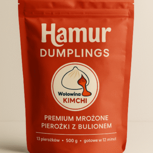 Pierożki Wołowina Kimchi